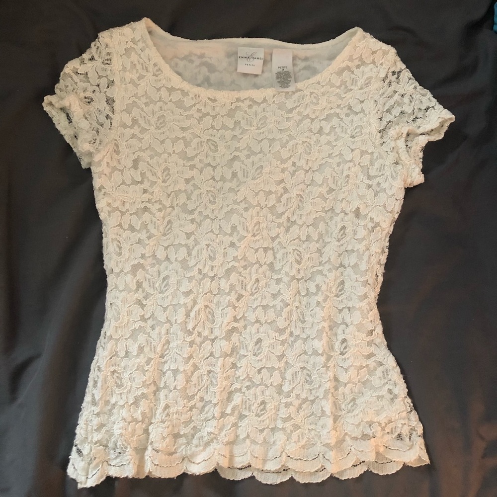 Lace blouse Emma James